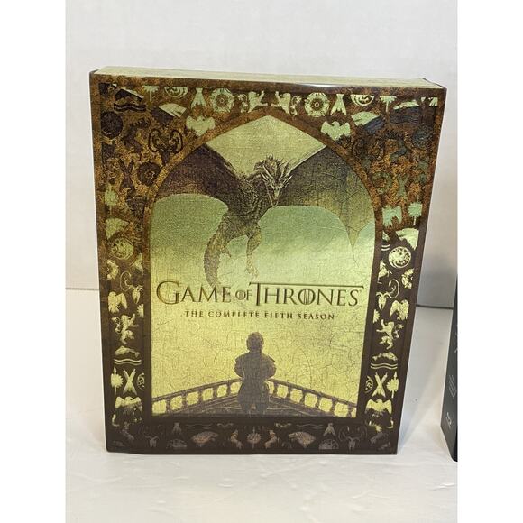 Game of Thrones Seasons 4 & 5 DVD Collector’s Edition Slipcover Sets HBO - Picture 2 of 16